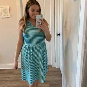 Miami Blue Striped Dress - Size Small - GREAT CONDITION!